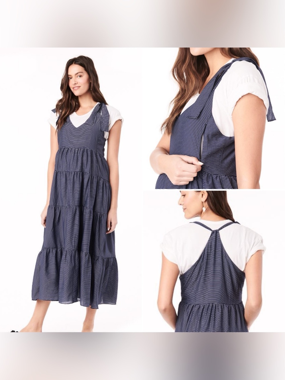 Loyal Hana maternity nursing dresses lot of 3 size SM and MD